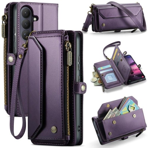 CASEME Etui Portfel Pokrowiec do Samsung Galaxy S26 fioletowe