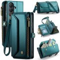CASEME Etui Portfel Pokrowiec do Samsung Galaxy S26 zielone