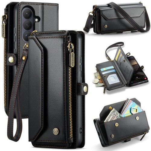 CASEME Etui Portfel Pokrowiec do Samsung Galaxy S26 czarne