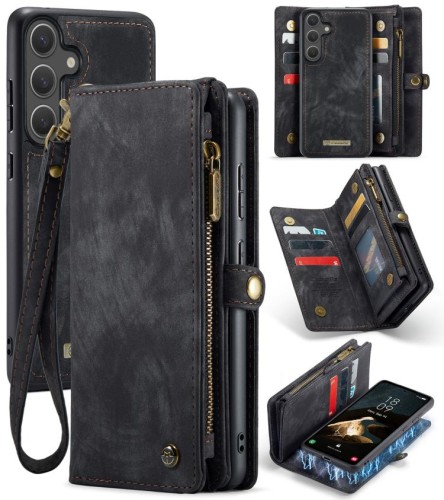 CaseMe Etui Portfel Pokrowiec do Samsung Galaxy S26 czarny