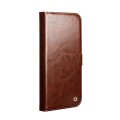 QIALINO Eleganckie Skórzane Etui do Samsung Galaxy S26 brązowe