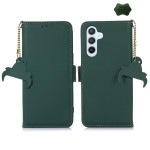 Skórzane Matowe Etui FRID do Samsung Galaxy S26 5G zielone