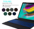 Etui Podświetlana Klawiatura Samsung Galaxy Tab S5e T720 T725 czarna