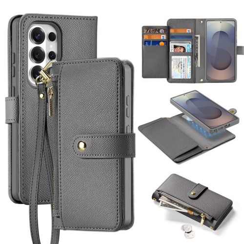 Etui Pokrowiec Portfel Dux Ducis do Samsung Galaxy S26 Ultra szary