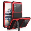 R-JUST Pancerne Etui Antywstrząsowe do Samsung Galaxy S26 Ultra czerwone