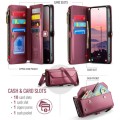 CASEME Etui Portfel Pokrowiec do Samsung Galaxy S26 Ultra czerwony