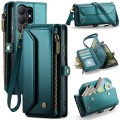 CASEME Etui Portfel Pokrowiec do Samsung Galaxy S26 Ultra zielony