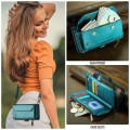 CASEME Etui Portfel Pokrowiec do Samsung Galaxy S26 Ultra zielony