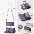 CASEME Etui Portfel Pokrowiec do Samsung Galaxy S26 Ultra fioletowy