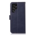 Skórzane Etui Pokrowiec do Samsung Galaxy S26 Ultra granatowe