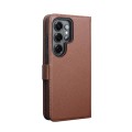 QIALINO Matowe Skórzane Etui do Samsung Galaxy S26 Ultra brązowe