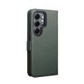 QIALINO Matowe Skórzane Etui do Samsung Galaxy S26 Ultra zielone