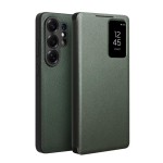 QIALINO Eleganckie Skórzane Etui do Samsung Galaxy S26 Ultra zielone