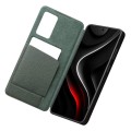 QIALINO Eleganckie Skórzane Etui do Samsung Galaxy S26 Ultra zielone