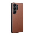 QIALINO Eleganckie Skórzane Etui do Samsung Galaxy S26 Ultra brązowe