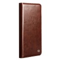 QIALINO Eleganckie Skórzane Etui do Samsung Galaxy S26 Ultra brązowe