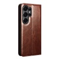 QIALINO Eleganckie Skórzane Etui do Samsung Galaxy S26 Ultra brązowe