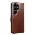 QIALINO Eleganckie Skórzane Etui do Samsung Galaxy S26 Ultra brązowe