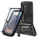 R-JUST Pancerne Etui Antywstrząsowe do Samsung Galaxy S26 Ultra czarne