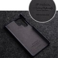 MELKCO Skórzane Etui Obudowa Plecki do Samsung Galaxy S26 Ultra szare