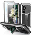 R-JUST Pancerne Etui Antywstrząsowe do Samsung Galaxy S26 srebrne