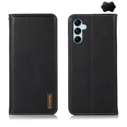 KHAZNEH Skórzane Etui Pokrowiec do Samsung Galaxy S26 czarne