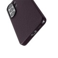 MELKCO Skórzane Etui MagSafe do Samsung Galaxy S26 Ultra fioletowe