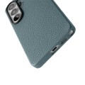 MELKCO Skórzane Etui MagSafe do Samsung Galaxy S26 Ultra niebieskie