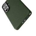 MELKCO Skórzane Etui MagSafe do Samsung Galaxy S26 Ultra zielone