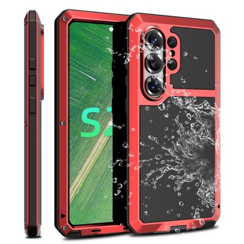Pancerne Etui Obudowa do Samsung Galaxy S26 Ultra czerwone