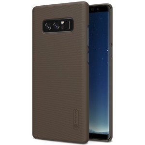Mocne Etui NILLKIN do Samsung Galaxy Note 8 + Folia brązowe