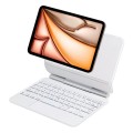 Magnetyczne Etui Podświetlana Klawiatura do Apple iPad Mini 7/6 biała