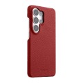 MELKCO Skórzane Etui do Samsung Galaxy S26 Ultra czerwone