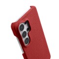 MELKCO Skórzane Etui do Samsung Galaxy S26 Ultra czerwone