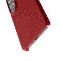 MELKCO Skórzane Etui do Samsung Galaxy S26 Ultra czerwone