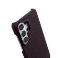 MELKCO Skórzane Etui do Samsung Galaxy S26 Ultra fioletowe