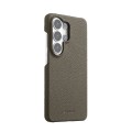 MELKCO Skórzane Etui do Samsung Galaxy S26 Ultra szare