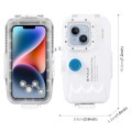 PULUZ Wodoszczelne 40m Etui Obudowa do iPhone 13 / 13 Pro