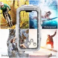 PULUZ Wodoszczelne 40m Etui Obudowa do iPhone 13 / 13 Pro