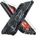 Pancerne Etui Obudowa LUPHIE do Samsung Galaxy S26 Ultra czarna