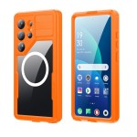 RedPepper Magnetyczna Wodoszczelna Obudowa do Samsung Galaxy S26 Ultra pomarańczowa
