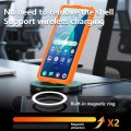 RedPepper Magnetyczna Wodoszczelna Obudowa do Samsung Galaxy S26 Ultra pomarańczowa
