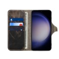 Denior Skórzane Etui Pokrowiec do Samsung Galaxy S26+ czarne