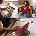 Pancerne Etui z Uchwytem i Paskiem do Samsung Galaxy S11 czerwone