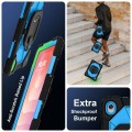 Pancerne Etui z Uchwytem i Paskiem do Samsung Galaxy S11 niebieskie