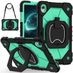 Pancerne Etui z Uchwytem i Paskiem do Samsung Galaxy S11 czarno-zielone