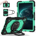 Pancerne Etui z Uchwytem i Paskiem do Samsung Galaxy S11 czarno-zielone