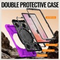 Solidne Pancerne Etui z Uchwytem i Paskiem do Samsung Galaxy S11 fioletowe