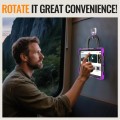Solidne Pancerne Etui z Uchwytem i Paskiem do Samsung Galaxy S11 fioletowe