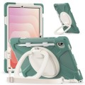 Solidne Pancerne Etui z Uchwytem i Paskiem do Samsung Galaxy S11 zielone